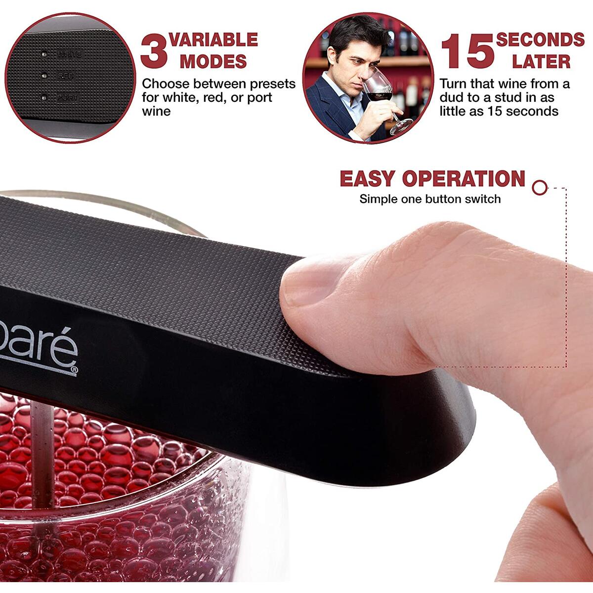 Epar Pocket Wine Aerator 4 Cashback Rebate - RebateKey