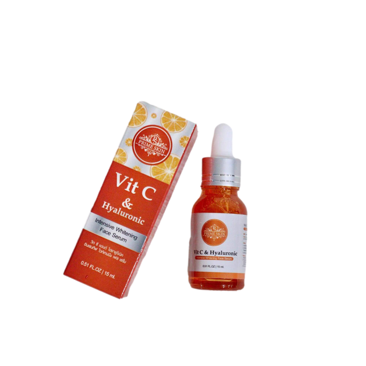 Vitamin C With Hyaluronic Acid Serum For Face Orange Extract All Skin Anti Aging Collagen Moisturizing & Brightening Radiant, Rejuvenated Skin15ml / 0.5Fl Oz