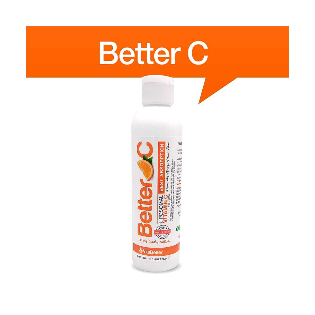 Liposomal Vitamin C - 30 day supply boost immune system 95% absorption. Stay protected