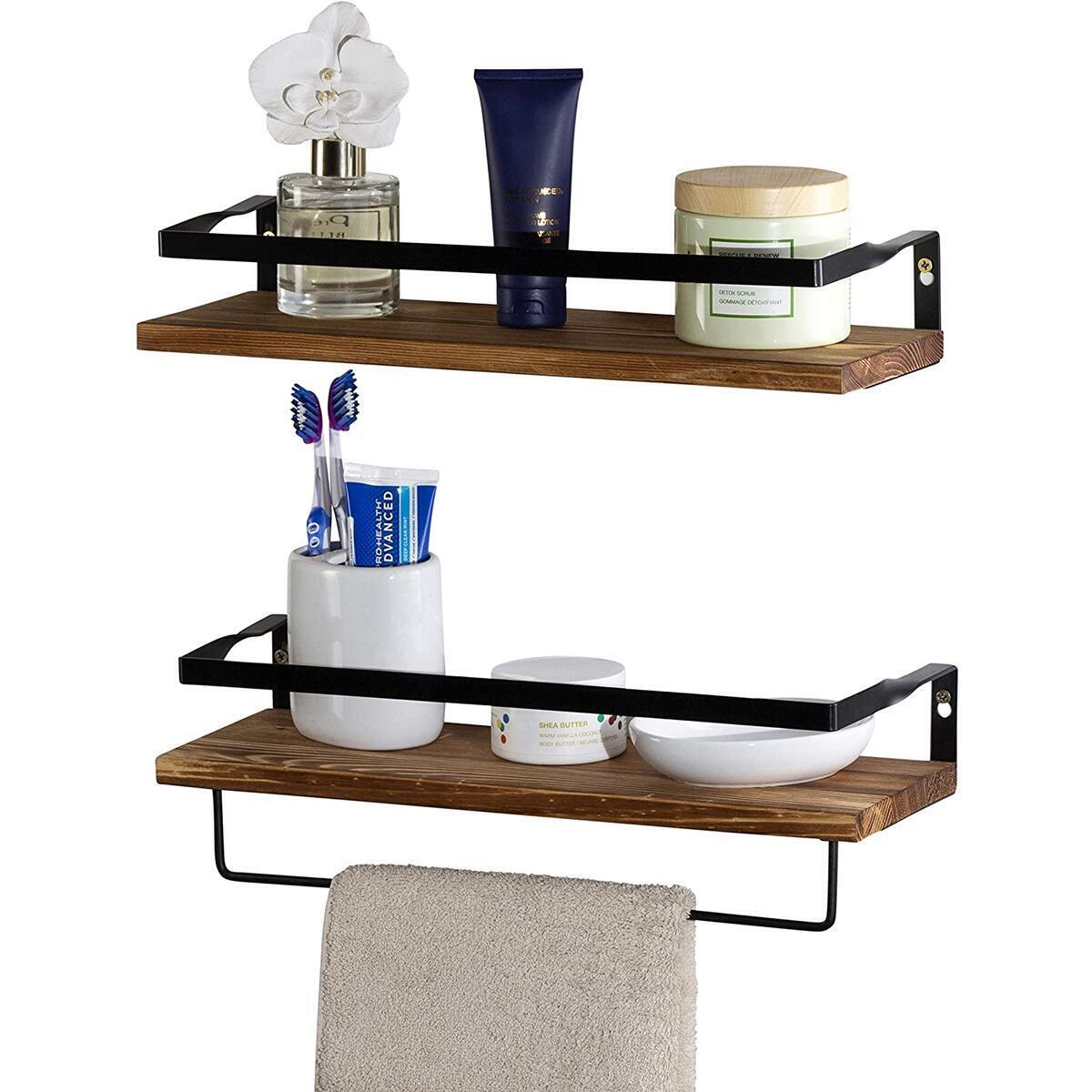 NATURAL FLOATING SHELVES