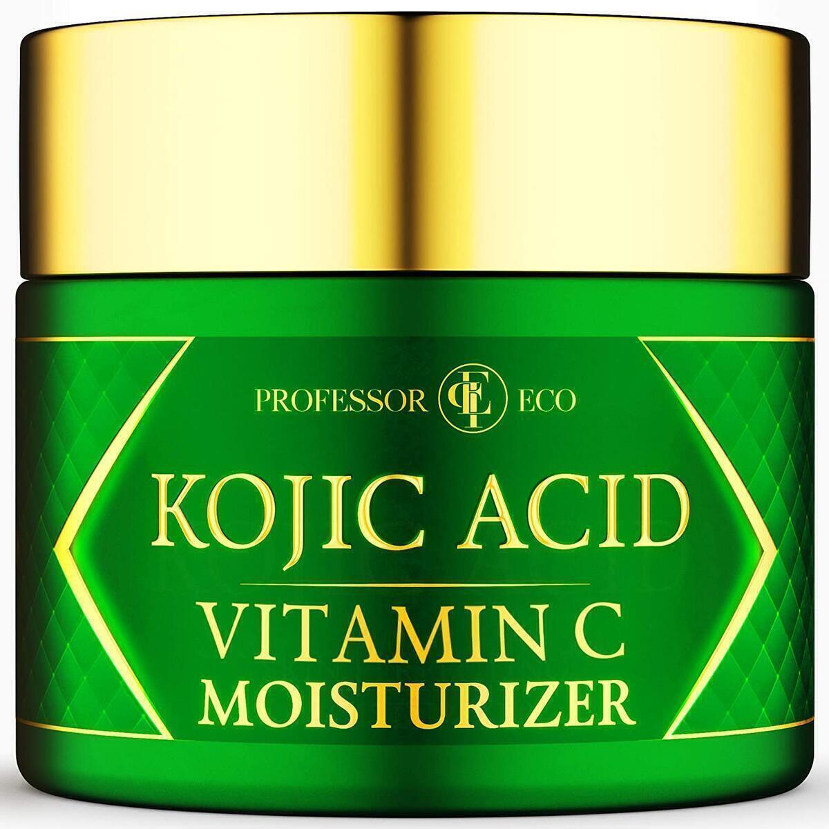 Kojic Acid + Vitamin C Skin Perfecting Moisturizer For Women Men For Dark Spots Remover