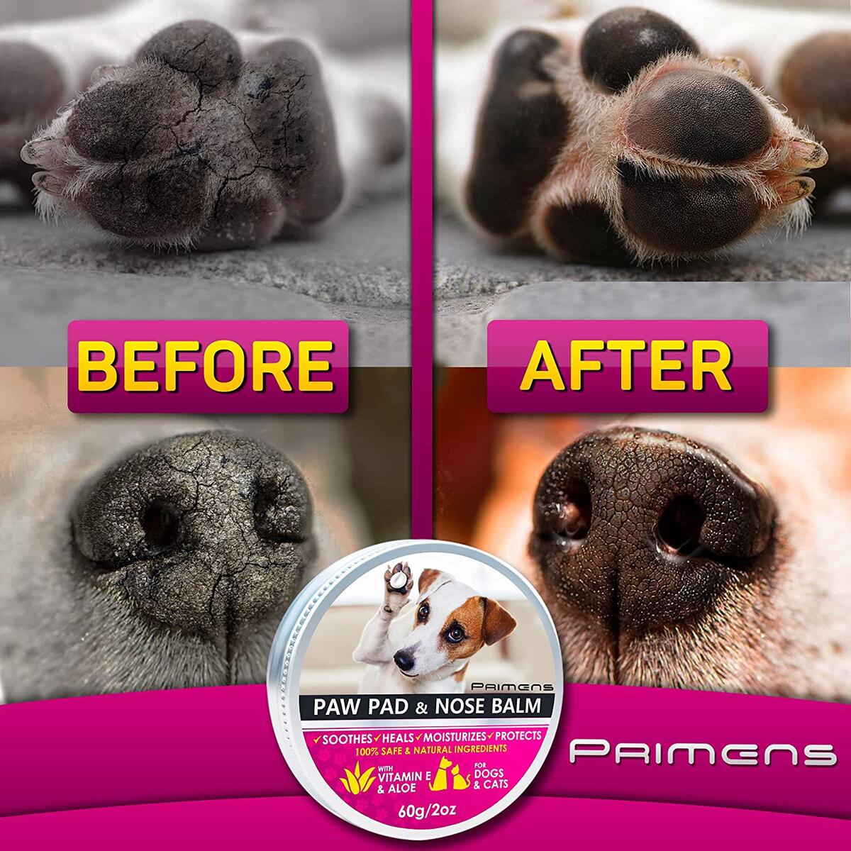 Natural Dog Paw Balm 1 Cashback Rebate - RebateKey