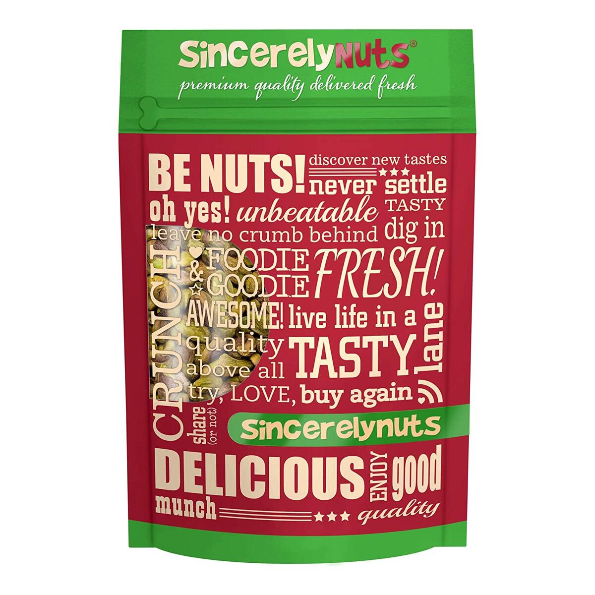 Rebate ONLY for Size: 2 Pound (Pack of 1)  -  Sincerely Nuts Pistachios Roasted & Unsalted Kernels (No Shell) - 2 Lb. Bag - Healthy Snack Food | Great for Cooking | Source of Fiber, Protein & Vitamins | Gourmet | Vegan, Kosher & Gluten Free