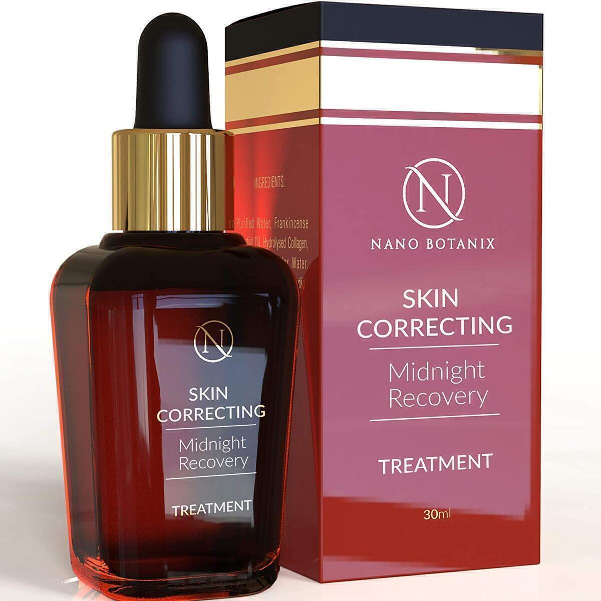 Night Serum - Skin Correcting Infused with Nicinamide (Vit B) Midnight Recovery Moisturizer