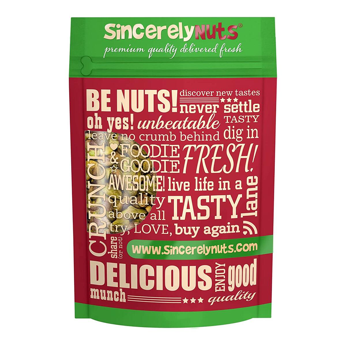 Rebate ONLY for Size: 2 Pound (Pack of 1)  -   Sincerely Nuts Pistachios Roasted and Salted Kernels (Meats) No Shell - 2 Lb. Bag - | Healthy Snack Food | Great for Cooking | Source of Fiber & Protein | Gourmet Flavor | Vegan, Kosher & Gluten Free