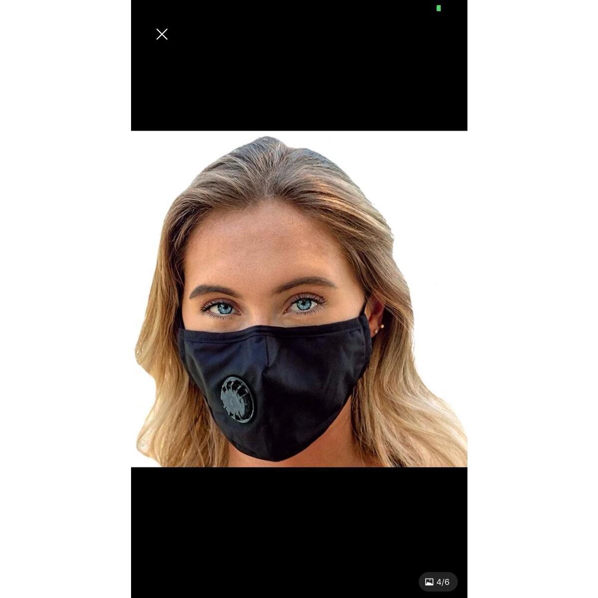 4 Washable Face Masks with 8 free pm2.5 filters