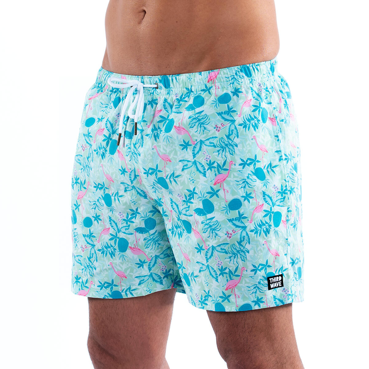 5" Stretch Swim Trunks For Men - ALL COLORS AND SIZES