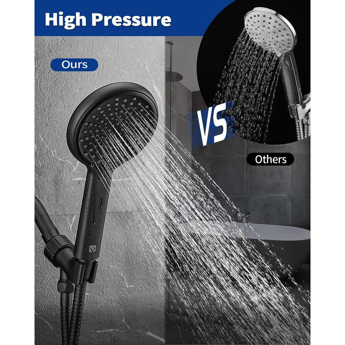 Black Shower Head With Handheld Cashback Rebates - RebateKey