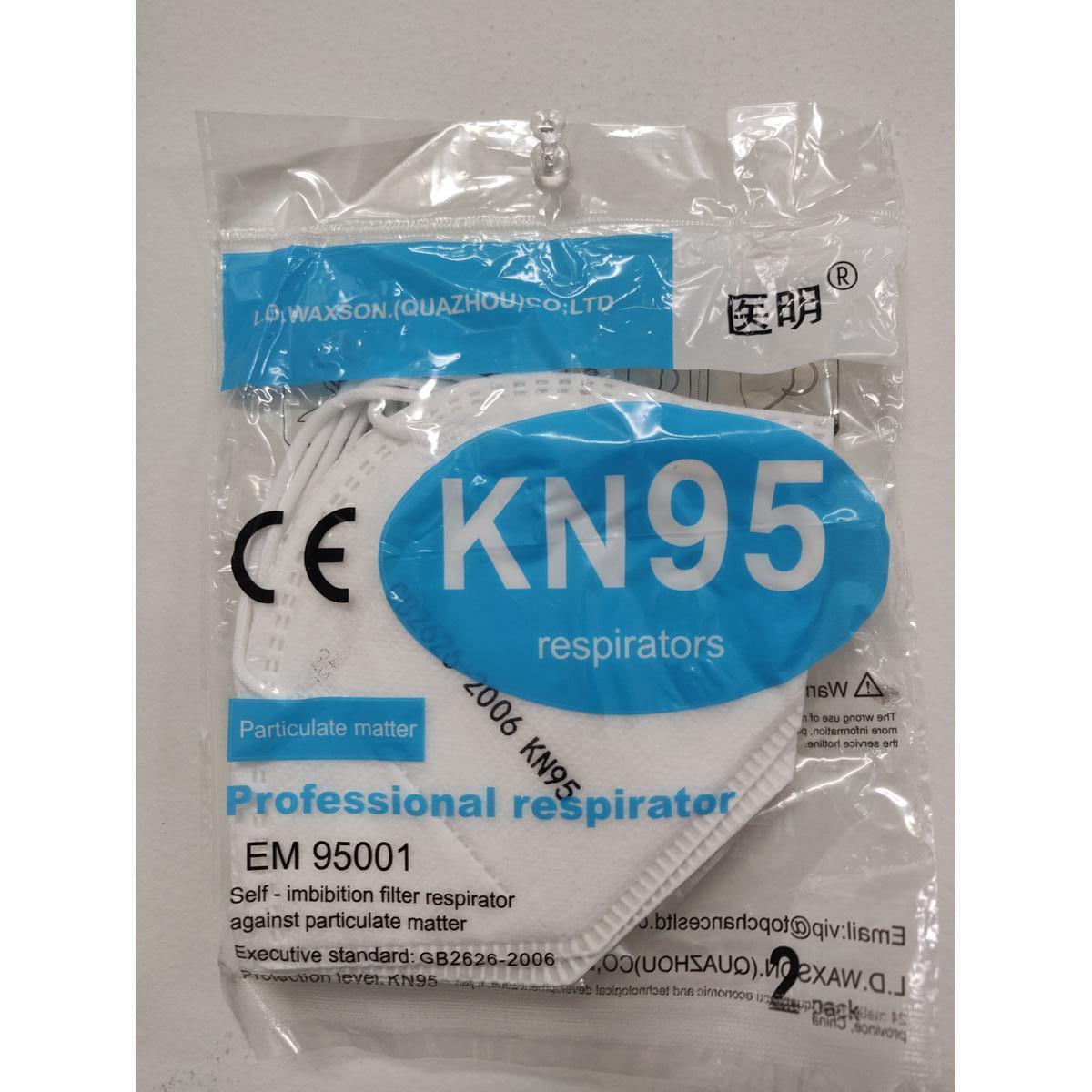 10 pack of  KN95 Disposable Face Mask Particle Respirator
