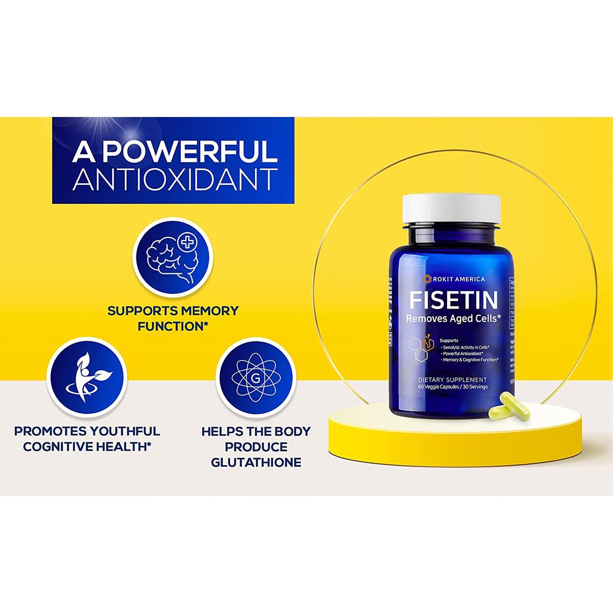 Fisetin Supplements Rebate - RebateKey