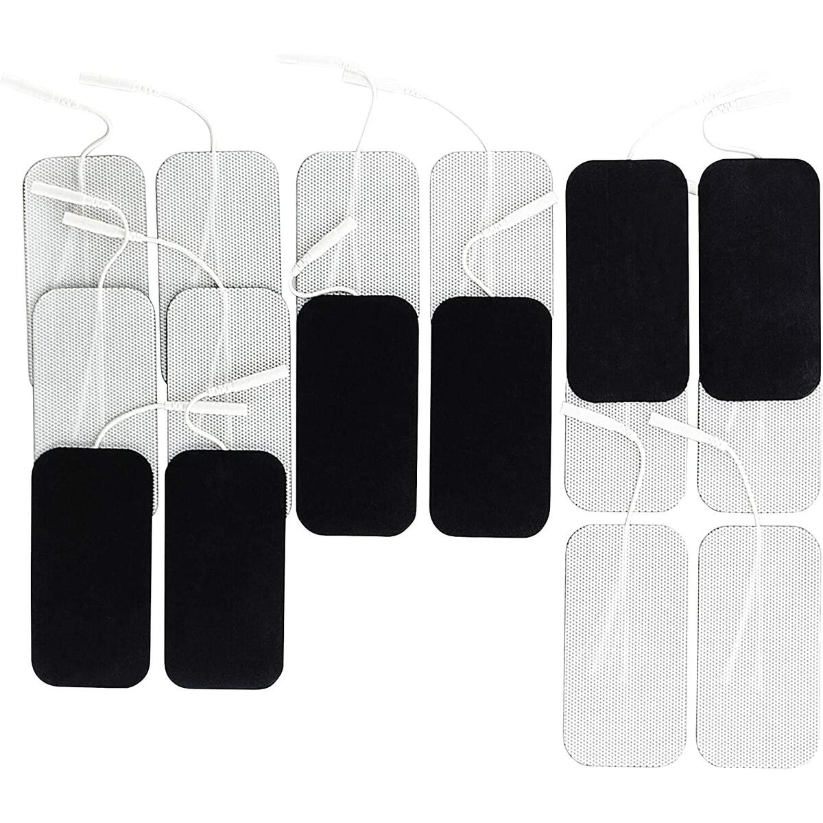 Syrtenty TENS Unit Replacement Pads 2"x4" - 16 pcs Electrode Pads for Electrotherapy