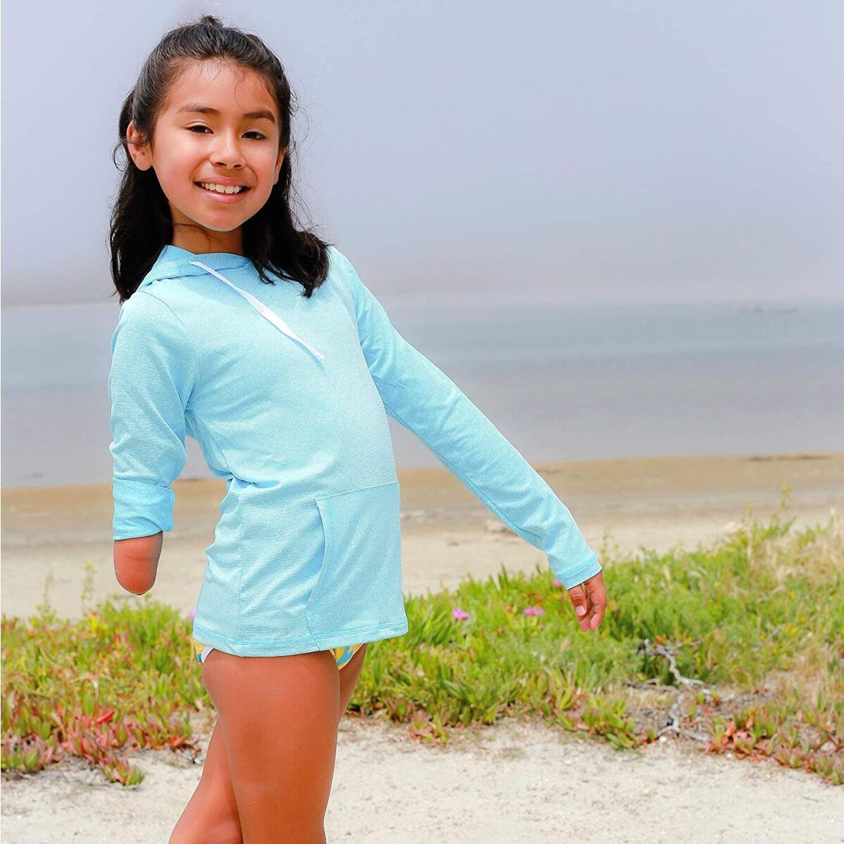 Kids Upf 50 Long Sleeve Shirt Hoodie Cash Back - RebateKey