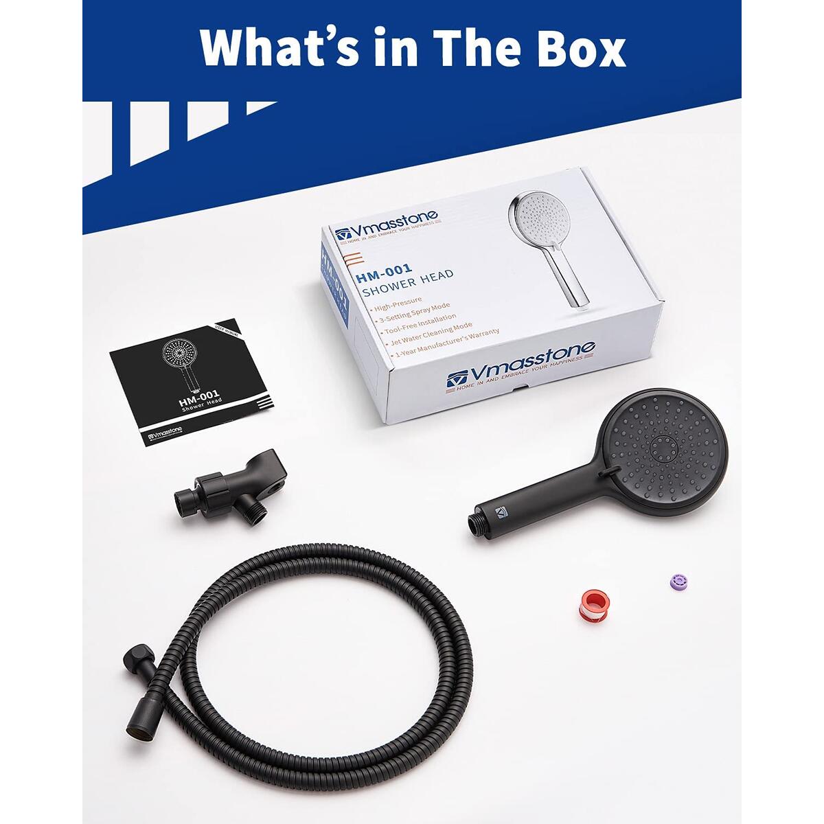 Black Shower Head With Handheld Cashback Rebates - RebateKey