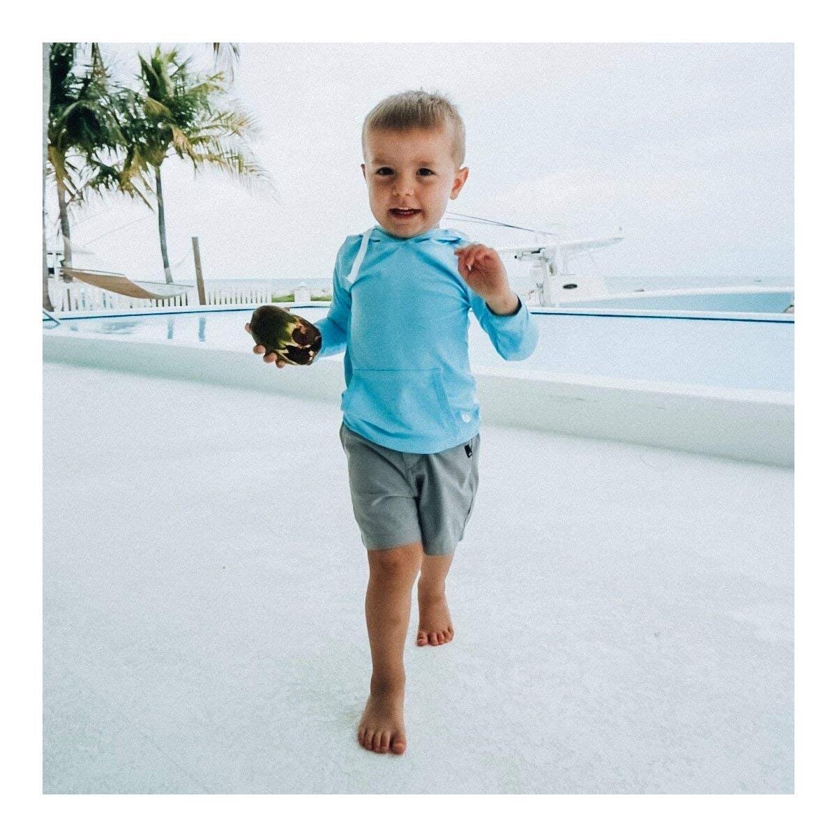 Kids Upf 50 Long Sleeve Shirt Hoodie Cash Back - RebateKey