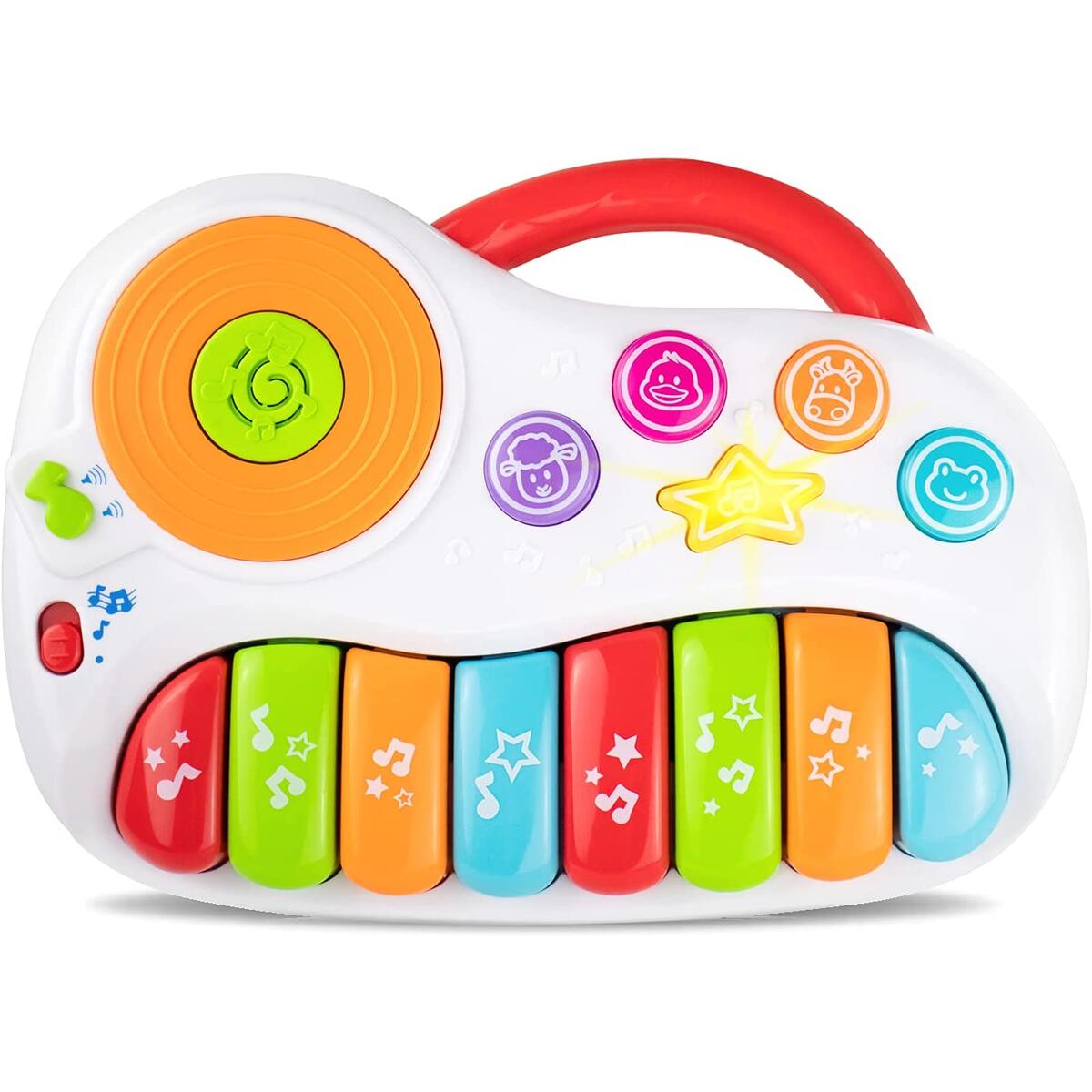 Toddler Piano, Baby Piano with DJ Mixer. Baby Musical Instruments for Educational Development. Electronic Play Piano. Kids Keyboard Piano 1 - 5 Years Age