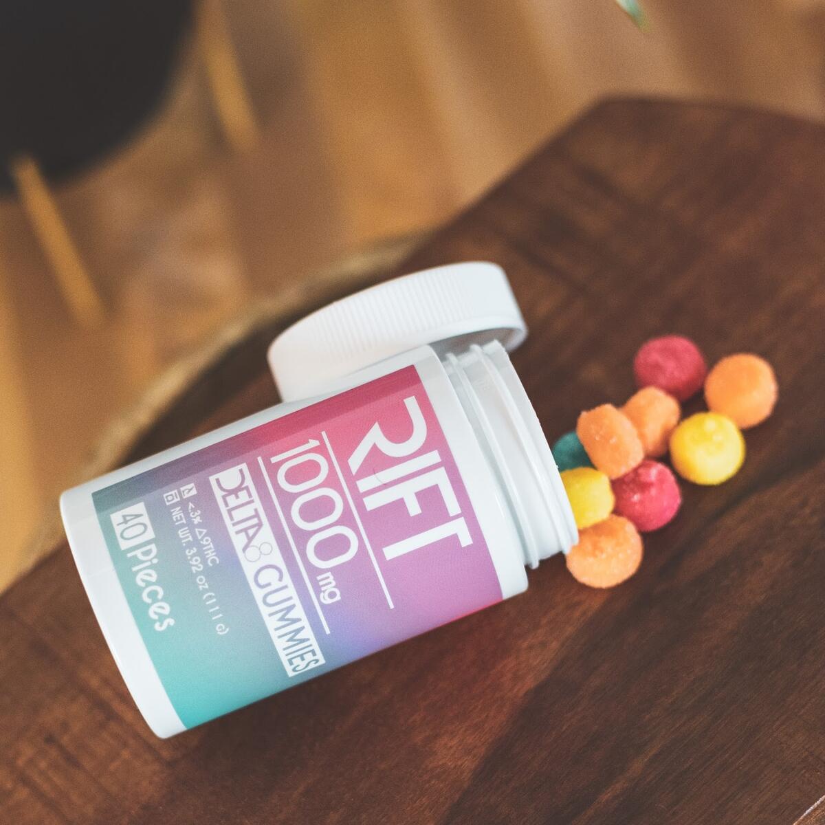 RIFT Delta 8 THC Gummies 1000mg ONLY