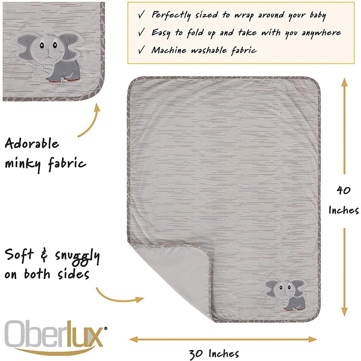 Oberlux Minky Baby Blanket 1 Cashback Rebates - RebateKey