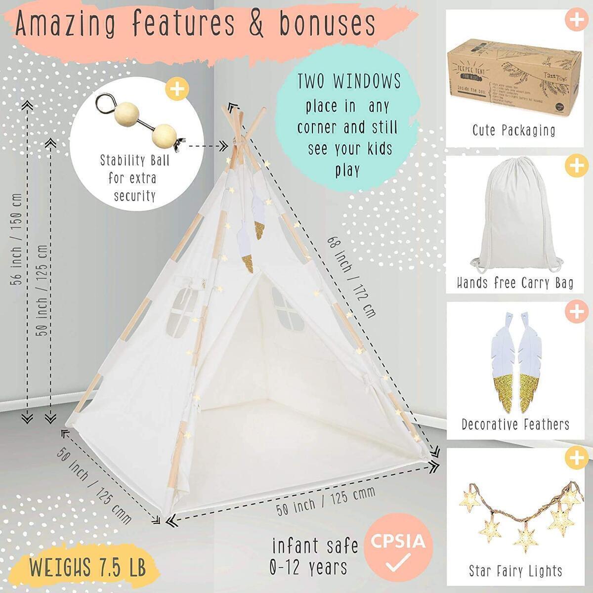 Kids Teepee Tent 6 Cashback Rebate - RebateKey