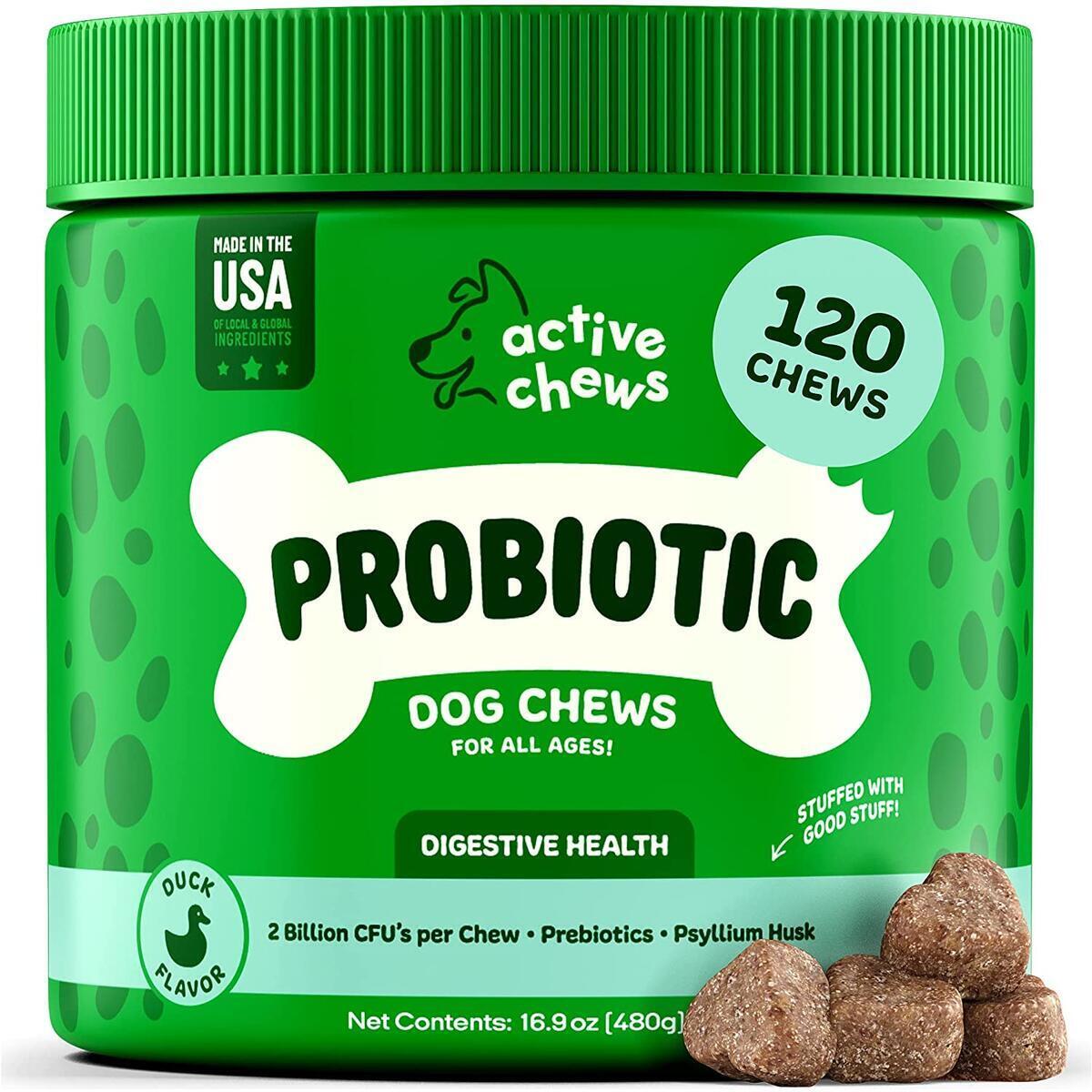 Active Chews Probiotics for Dogs