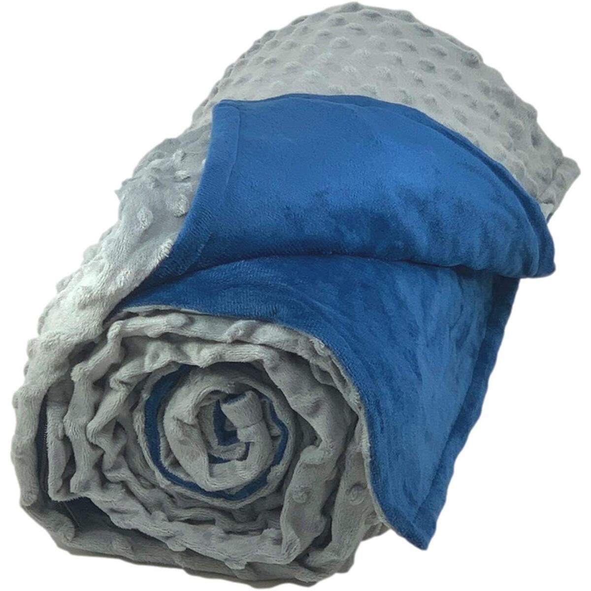 Aviano Premium Soft Weighted Blanket Cover 60x80 Royal Blue (Cover ONLY)
