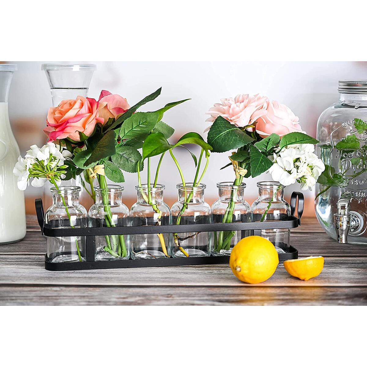 6pc Glass Flower Vase Cash Back - RebateKey