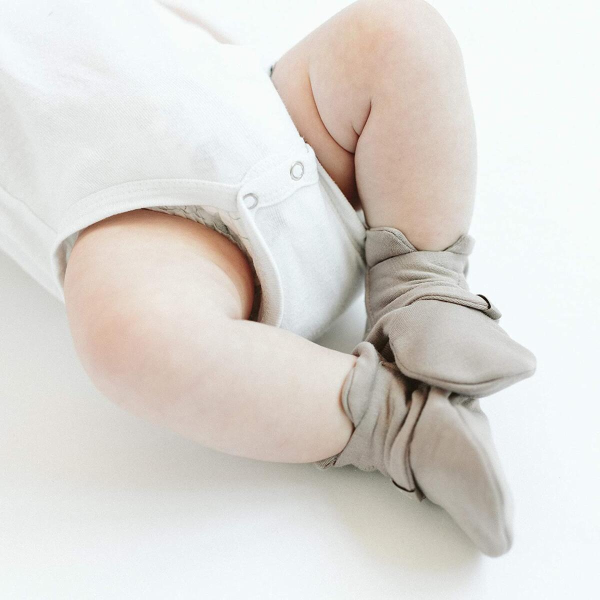 Bamboo / Organic Cotton Stay-On Baby Booties