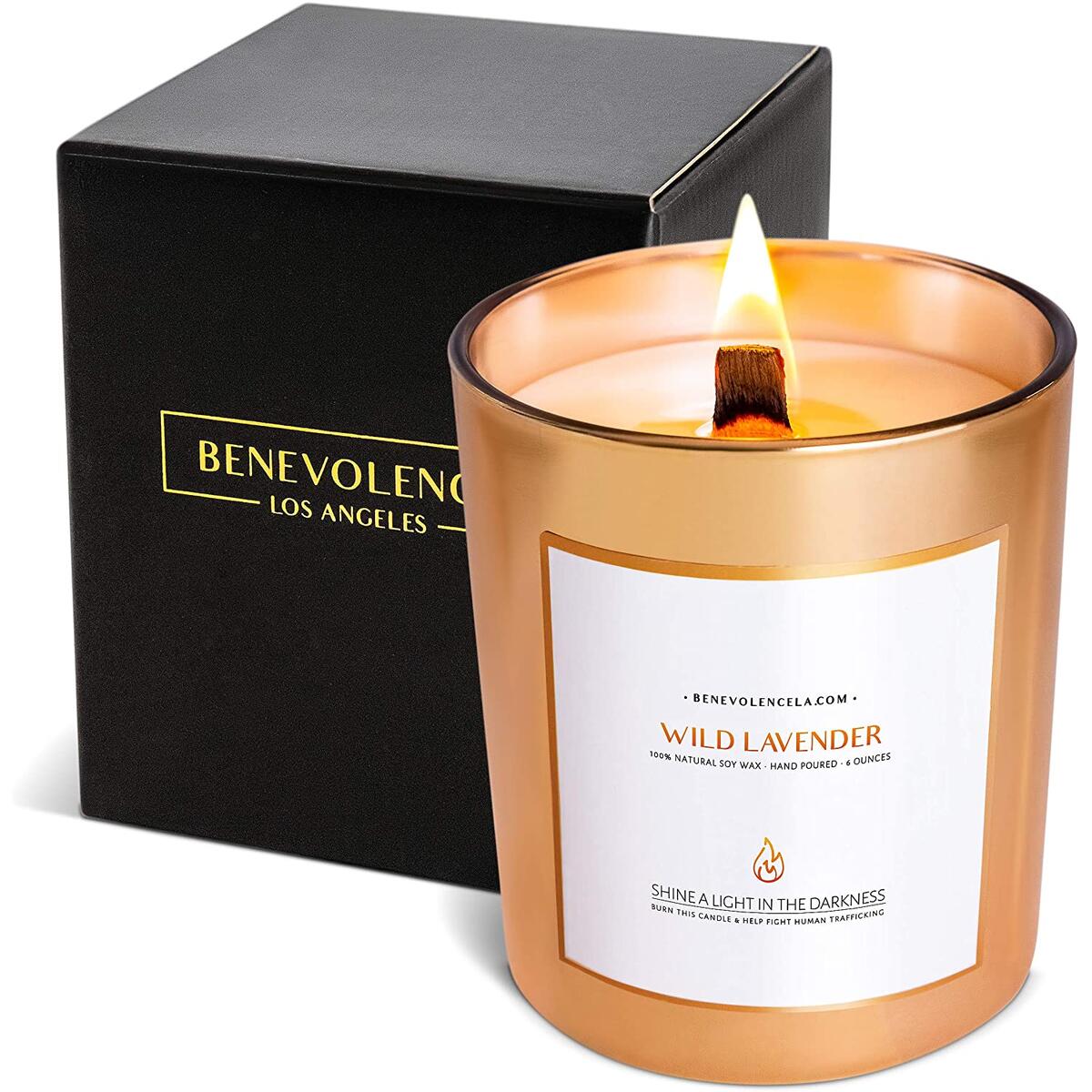 Wild Lavender Scented Candle