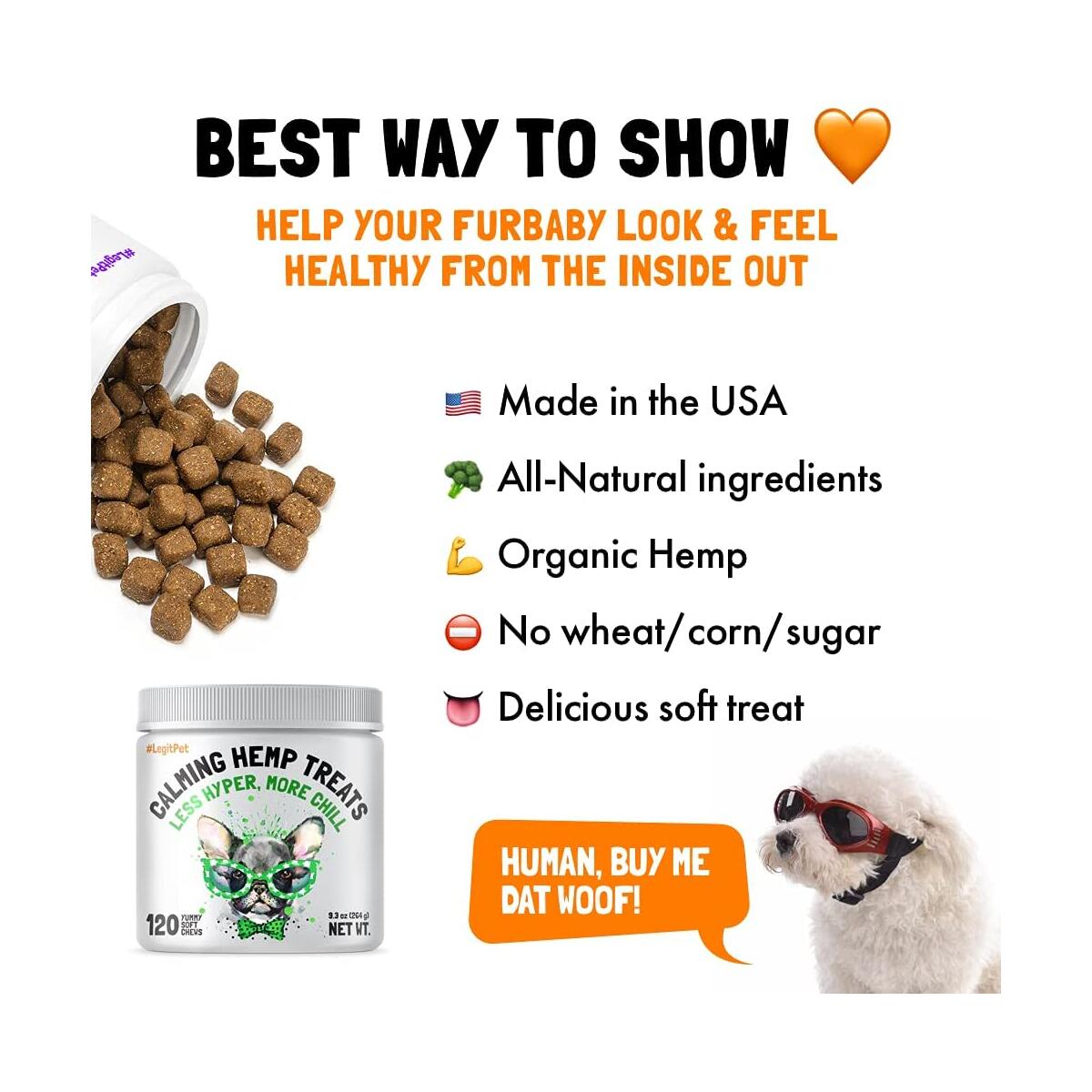 Calming Hemp Treats 1 Cashback Rebate - RebateKey